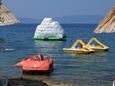 Punat, les plages en autour - la côte Krk.