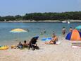 Punat, les plages en autour - la côte Krk.