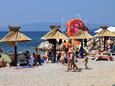 Punat, les plages en autour - la côte Krk.