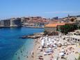 Dubrovnik, les plages en autour - la côte Dubrovnik.