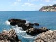 Dubrovnik, les plages en autour - la côte Dubrovnik.