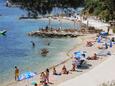 Split, les plages en autour - la côte Split.