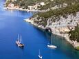 Pokrivenik on the island Hvar (Central Dalmatia)