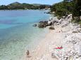 Srebreno, les plages en autour - la côte Dubrovnik.