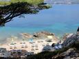 Cavtat, les plages en autour - la côte Dubrovnik.