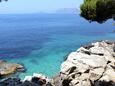 Cavtat, les plages en autour - la côte Dubrovnik.