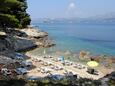 Cavtat, les plages en autour - la côte Dubrovnik.