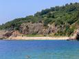 Trsteno, les plages en autour - la côte Dubrovnik.