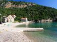 Trsteno, les plages en autour - la côte Dubrovnik.