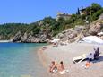 Trsteno, les plages en autour - la côte Dubrovnik.