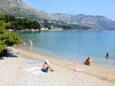 Mlini, les plages en autour - la côte Dubrovnik.