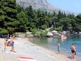 Mlini, les plages en autour - la côte Dubrovnik.