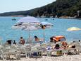 Rabac, les plages en autour - la côte Labin.