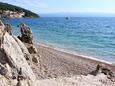 Mošćenička Draga, les plages en autour - la côte Opatija.