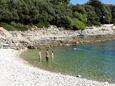 Pula, les plages en autour - la côte Pula.