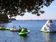 Vrsar, les plages en autour - la côte Poreč.