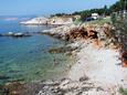 Povile, les plages en autour - la côte Novi Vinodolski.