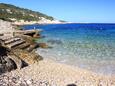 Rogačić, les plages en autour - la côte Vis.