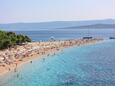 Bol, les plages en autour - la côte Brač.