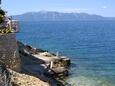 Zaostrog, les plages en autour - la côte Makarska.