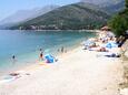 Zaostrog, les plages en autour - la côte Makarska.