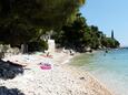 Drvenik Gornja vala, les plages en autour - la côte Makarska.