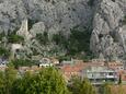 Omiš na riviére Omiš (Stredná Dalmácia)