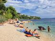 Nemira, les plages en autour - la côte Omiš.