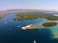 Zablaće dans la côte Šibenik (Dalmatie du nord)