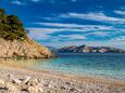 Близлежащие пляжи Baška, пляжи в окрестностях - ривьера Krk.