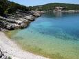 Pobij, les plages en autour - la côte Hvar.