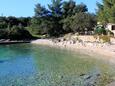 Humac, les plages en autour - la côte Hvar.