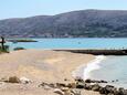 Pag, les plages en autour - la côte Pag.