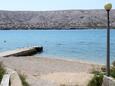 Pag, les plages en autour - la côte Pag.