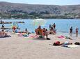 Pag, les plages en autour - la côte Pag.