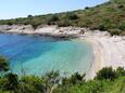 Brbinj, les plages en autour - la côte Dugi otok.