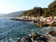 Ustrine, les plages en autour - la côte Cres.