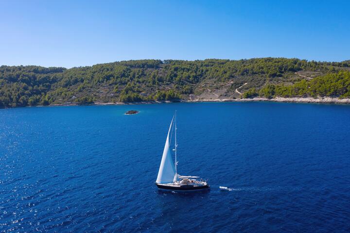 Stiniva auf der Insel  Korčula (Južna Dalmacija)