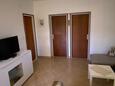 Rogoznica, Obývací pokoj v ubytování typu apartment, s klimatizací, domácí mazlíčci povoleni a WiFi.