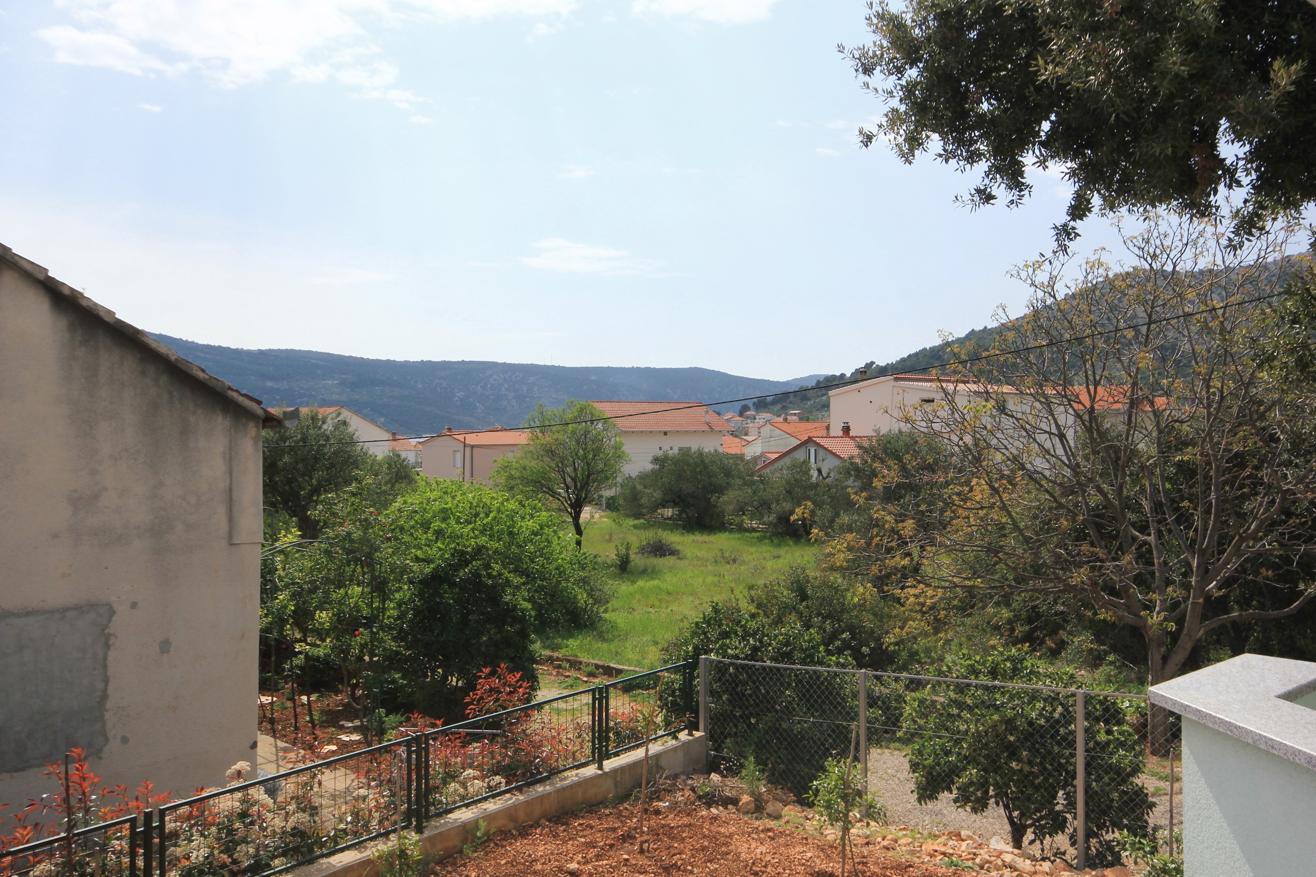 One bedroom apartment with terrace Poljica, Trogir  A-c