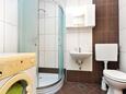 Ванная комната 1 Vodice, Ванная комната 1 в размещении типа apartment, Домашние животные допускаются и WiFi.