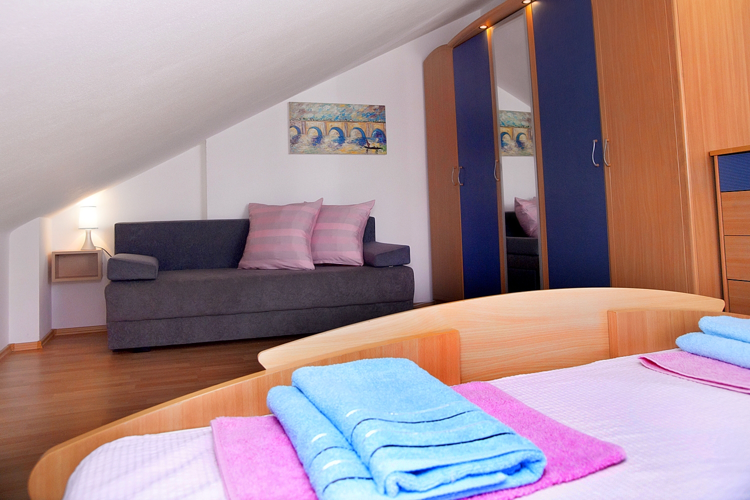 Three bedroom apartment with terrace Vodice  A-a