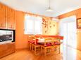 Dining room Vodice, Dining room in the apartment, air condition available, (pet friendly) and WiFi.