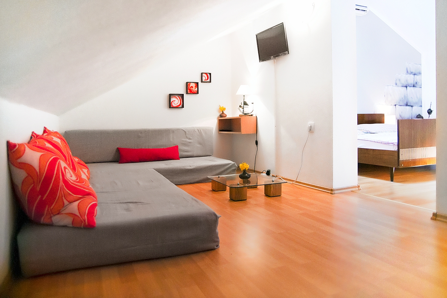 Two bedroom apartment with terrace Vodice (A-10022-b)