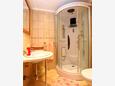 Bathroom 2 Žrnovo, Bathroom 2 in the house, (pet friendly) and WiFi.