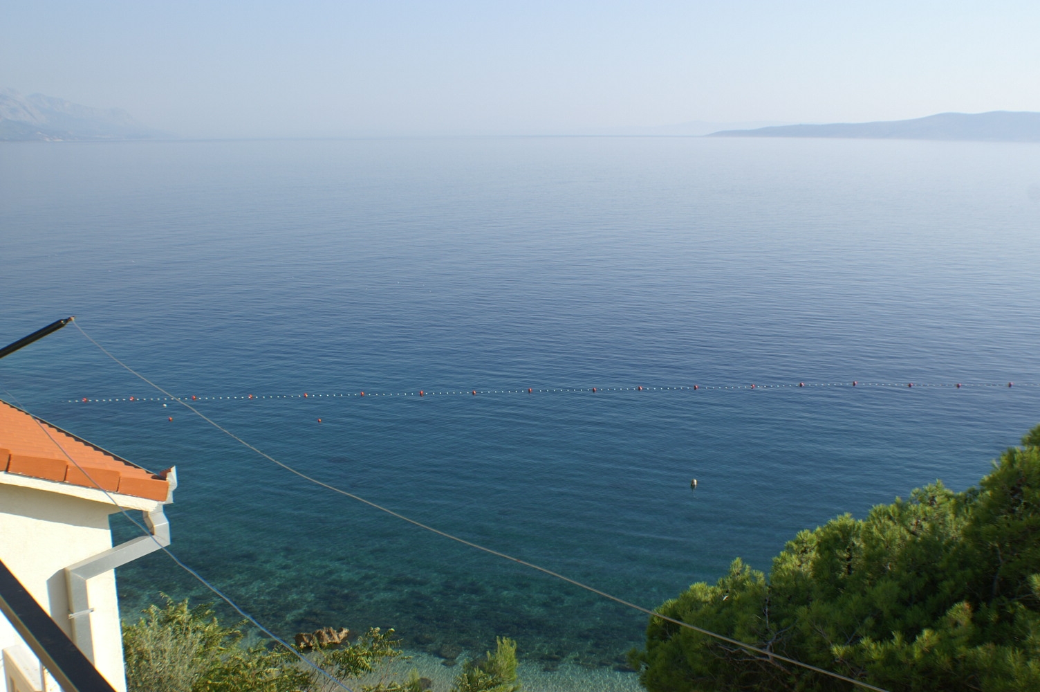 One bedroom apartment with terrace and sea view Pisak, Omiš  A-b
