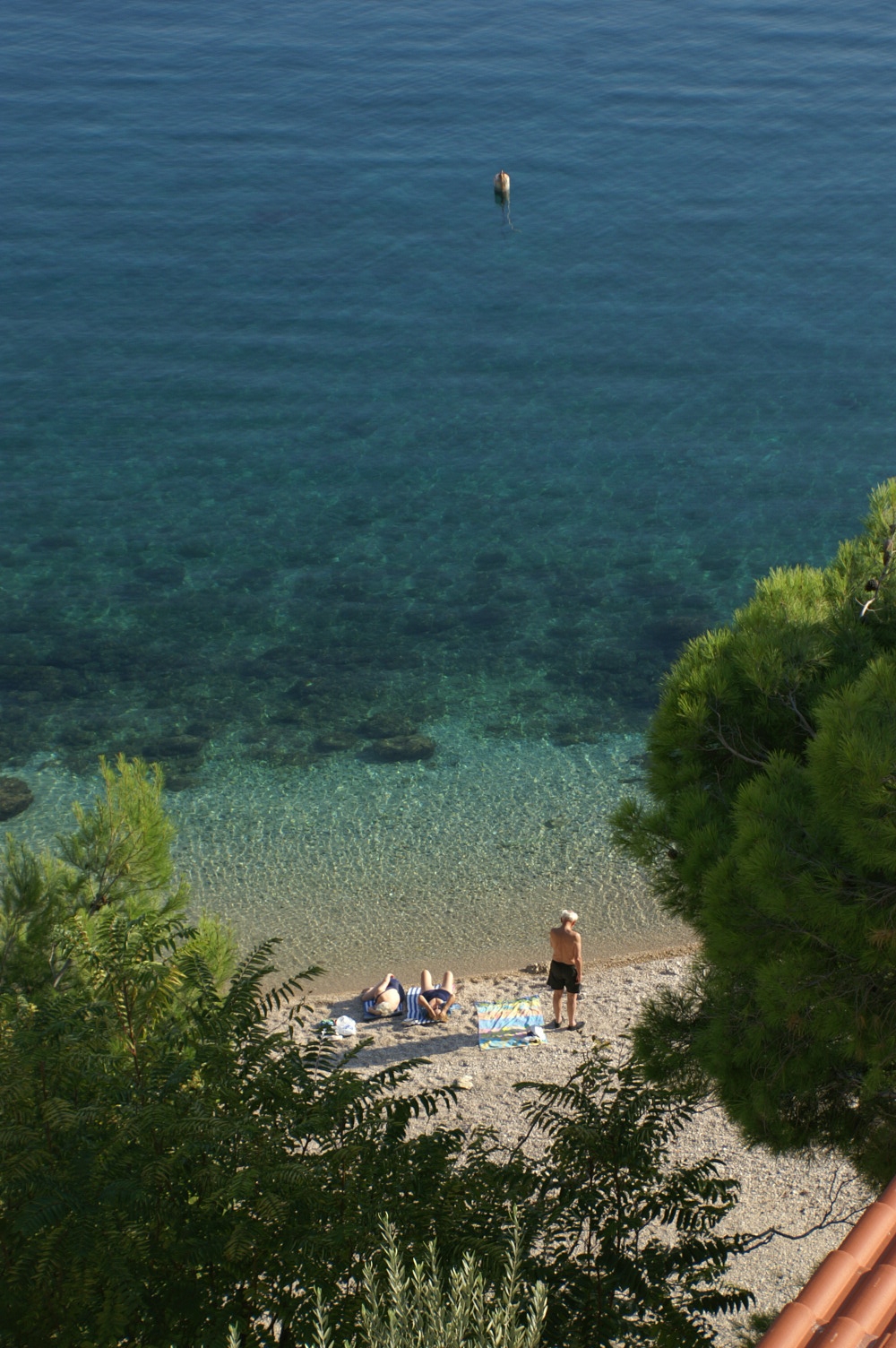 One bedroom apartment with terrace and sea view Pisak, Omiš  A-b