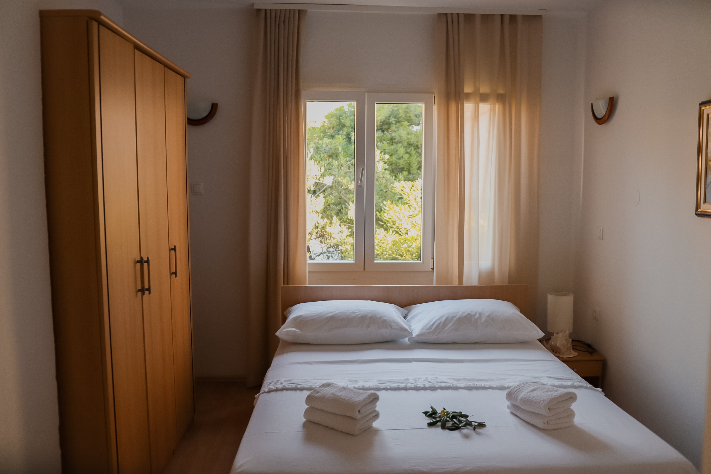 Two bedroom apartment with terrace and sea view Orebić, Pelješac  A-a