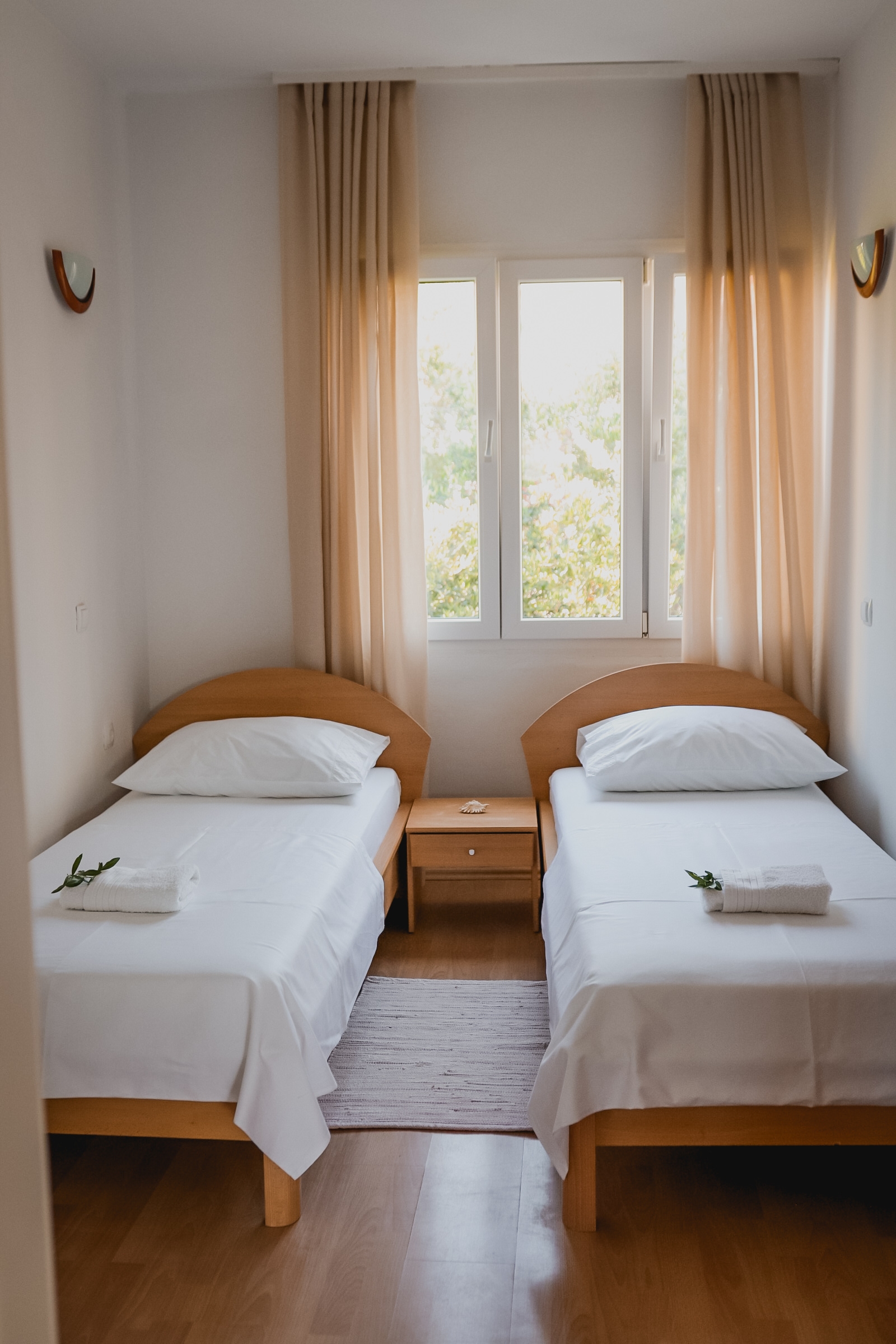 Two bedroom apartment with terrace and sea view Orebić, Pelješac  A-a