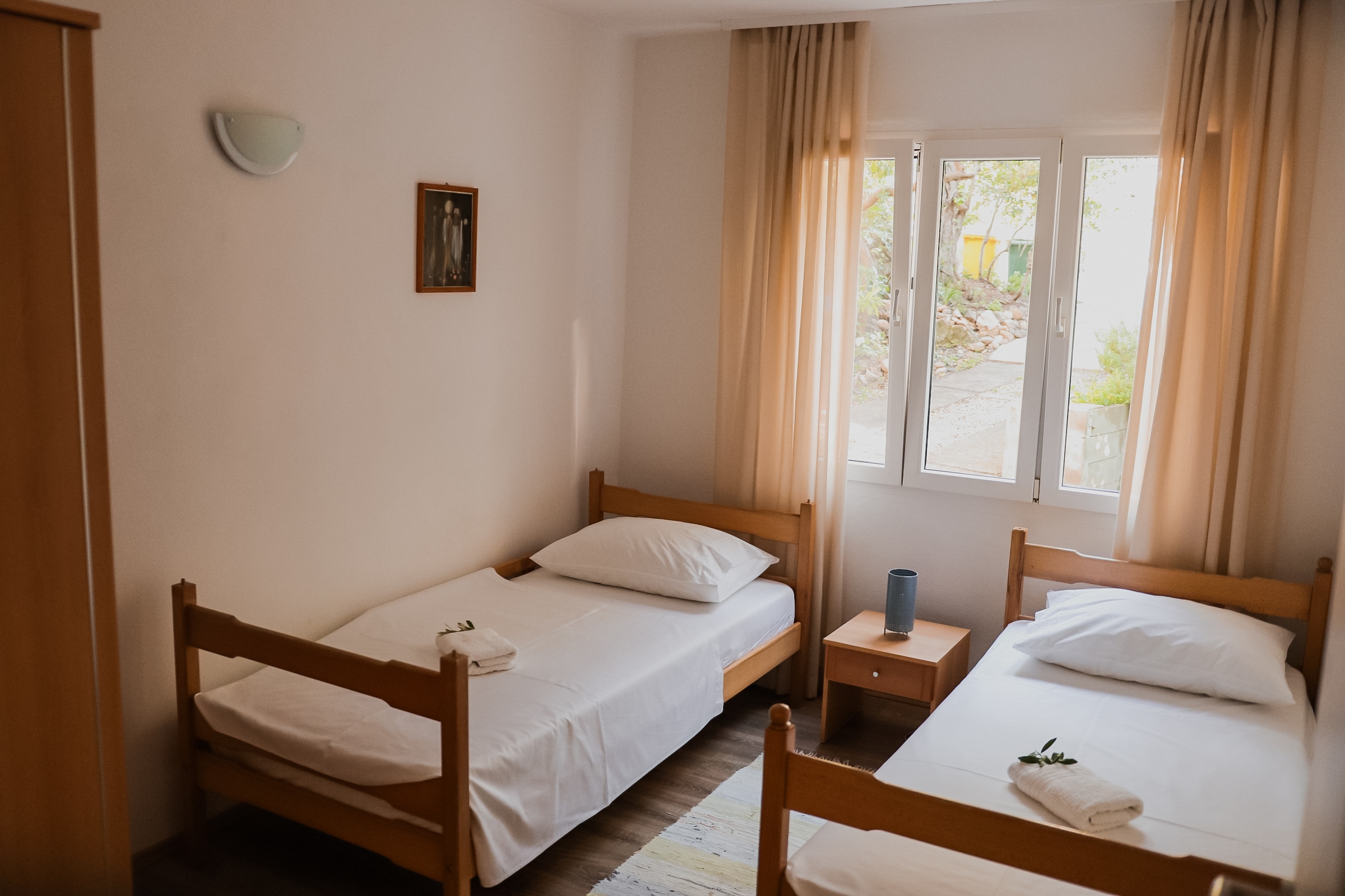 Two bedroom apartment with terrace Orebić, Pelješac  A-b